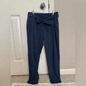 CALIA by Carrie Underwood Blue Tie-Waist Trousers
